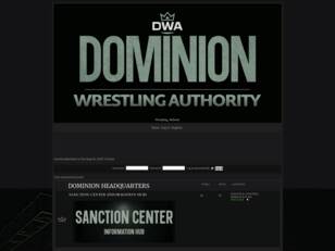 Dominion Wrestling Authority | Prestige-Style E-Fed